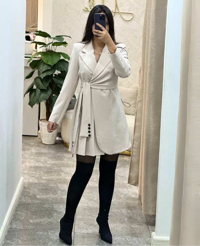 Robe Blazer Croisée